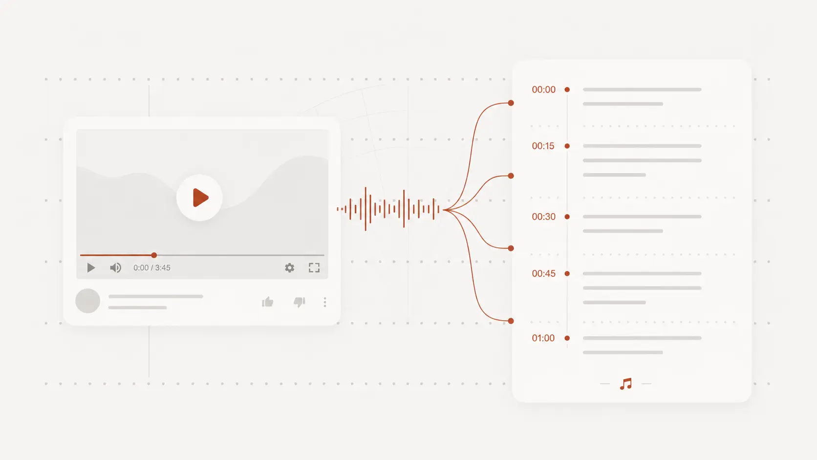 Paste a YouTube link to extract lyric text